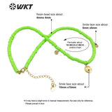 WT-JN195 Resin Beads Necklace Wedding Party Pendant Jewelry