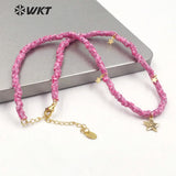 Resin Beads Necklace Star Pendant INS Jewelry Wedding Party