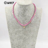 Resin Beads Necklace Star Pendant INS Jewelry Wedding Party