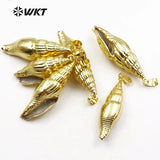 Arrival Trumpet Shell Necklace Natural Pendant
