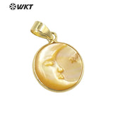 Natural Shell Pendant Necklace Earring Set