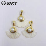 Retro Shell Women Party Pendant Earrings