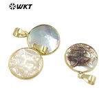 Shell Pendant Persian Cat Pendant Women Jewelry Plated Pendant