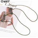 Cubic Zircon Hot Jewelry Chain Necklace for Women Party