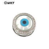 Evil Eye Cubic Zircon Pendant Electroplated Charming Gift
