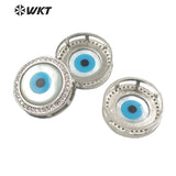 Evil Eye Cubic Zircon Pendant Electroplated Charming Gift
