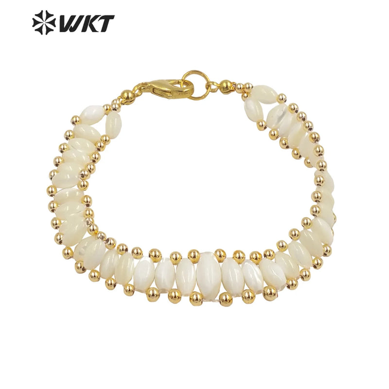 Natural Oval Shape Bracelet High-Quality Birthday Hot Bracelet Accessories Girl