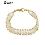 Natural Shell Bracelets Handmade Bohemian Women Bracelets