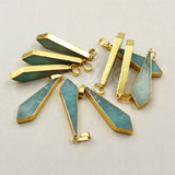Natural Stone Necklace Pendant Lady Decorative Jewelry Top 5 Pieces