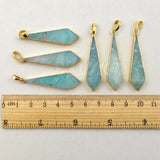 Natural Stone Necklace Pendant Lady Decorative Jewelry Top 5 Pieces