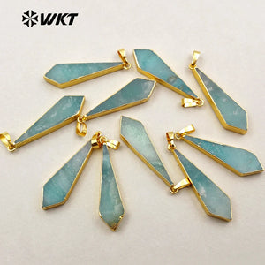 Natural Stone Necklace Pendant Lady Decorative Jewelry Top 5 Pieces