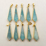Natural Stone Necklace Pendant Lady Decorative Jewelry Top 5 Pieces