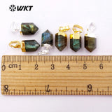 Labradorite Sparkling Women Pendant Necklace Charm Gift