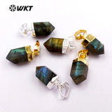 Labradorite Sparkling Women Pendant Necklace Charm Gift