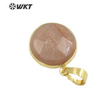 Sun Stone Pendant Fine Jewelry Party Wear Lady Necklace