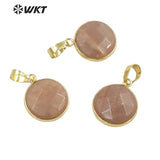 Sun Stone Pendant Fine Jewelry Party Wear Lady Necklace