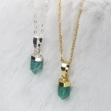 Hand Carved Amazonite Pendant for Gift and Party