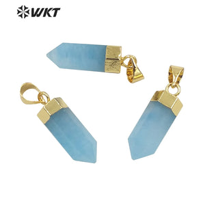 Natural Aqua Jade Pendant for Lady Hot Jewelry