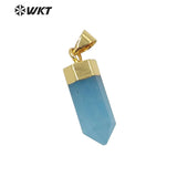 Natural Aqua Jade Pendant for Lady Hot Jewelry