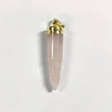 Natural Gemstone Gold-Plate Pendant for Parties