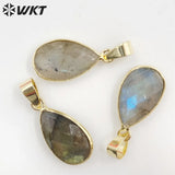 Attractive Africa Turquoise & Labradorite Pendant