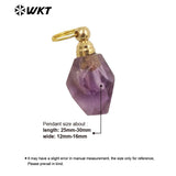 Chinese Classic Retro Style Perfume Amethyst Pendant Necklace Earrings