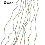 2mm Tiny Spacer Beads Chain for Women Jewelry Making