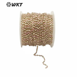Wholesale 2mm Spacer Beads Chain for Necklace Making
