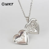 INS wind stainless steel heart shape Necklace For Women
