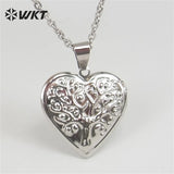 INS wind stainless steel heart shape Necklace For Women