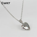 INS wind stainless steel heart shape Necklace For Women