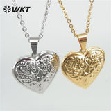 INS wind stainless steel heart shape Necklace For Women
