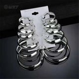 Stainless Steel Big Circle Earrings