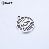 Stainless Steel Devil Eye Chain Bracelet Pendant DIY