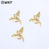 Peace Bird Pendant Stainless Steel Party Jewelry Accessory