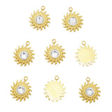 Titanium Sun Star Moon DIY Jewelry Pendant Accessories