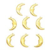 Titanium Sun Star Moon DIY Jewelry Pendant Accessories