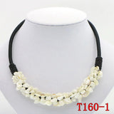 Natural Spar Coral Tourmaline Lapis Lazuli Agates Aventurine Chokers Necklaces