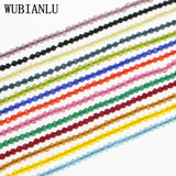 Colorful Rondelle Crystal Glass Beads DIY Jewelry Making