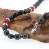 Natural Baroque Pearl Jades Pendant Choker Necklace