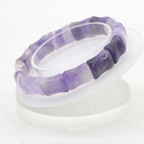 Natural Purple Crystal Bracelet - Costume Jewelry for Women