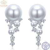 Sapphire Gemstone Earrings 925 Sterling Silver Jewelry