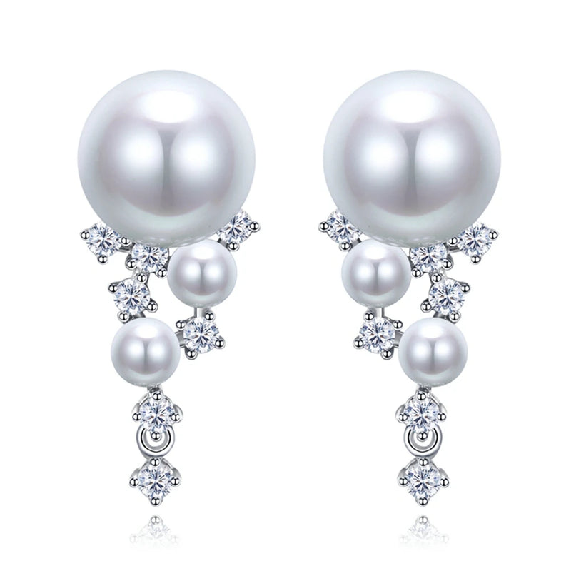 Sapphire Gemstone Earrings 925 Sterling Silver Jewelry