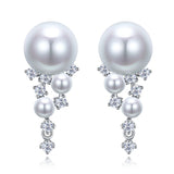 Sapphire Gemstone Earrings 925 Sterling Silver Jewelry