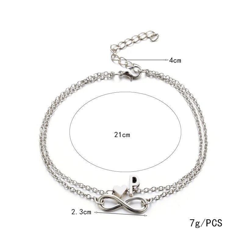Silver Leg Bracelets For Women Foot Jewelry Silver Feet Chain