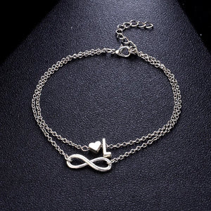 Silver Leg Bracelets For Women Foot Jewelry Silver Feet Chain