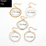 Boho Tassel Angel Bracelets Set