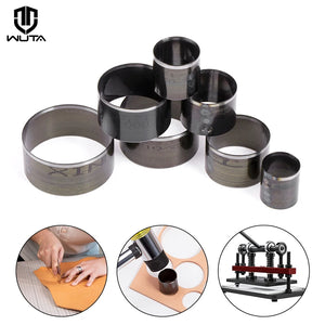 7Pcs Leather Cutting Die Circle Stencil Cutter Punch Set Craft Tools