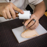 460g Leather Carve Hammer Nylon Mallet Wood Handle