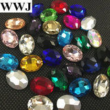 Glass Crystal Jewelry Beads 4x6mm~20x30mm for Bracelet Necklace Brooch